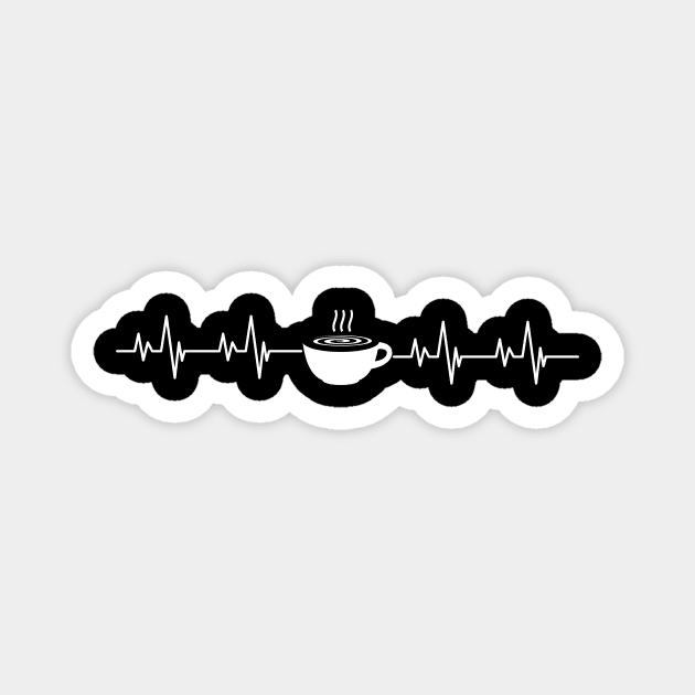 Coffee Heartbeat Magnet by Perfect Spot