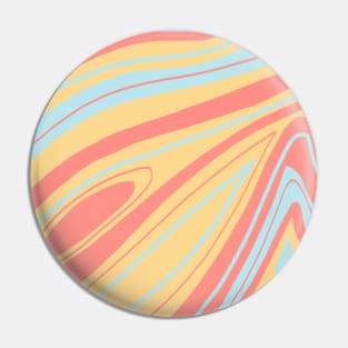 Primary Color Abstract Waves Pin