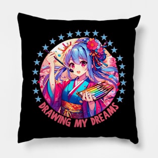 Anime artist Pillow