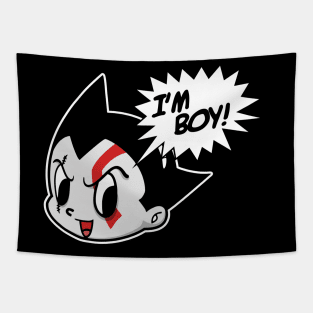 kratos astro boy Tapestry