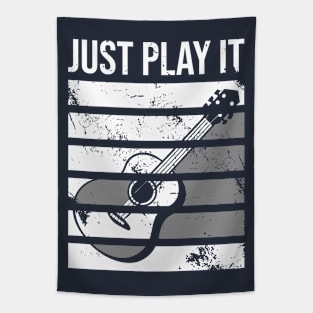 Just play it // Guitar Lover Tapestry