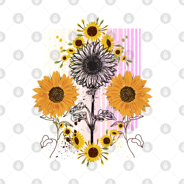 Little Aesthetic Sunflower by kamy1