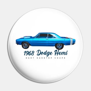 1968 Dodge Hemi Dart Hardtop Coupe Pin