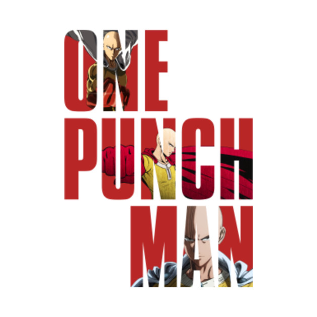 ONE PUNCH MAN TYPOGRAPHY Typography Crewneck Sweatshirt TeePublic