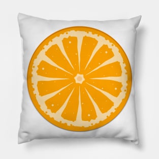 Orange Fruit Pillow