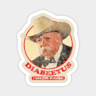 Retro Diabeetus - Wilford Brimley Magnet