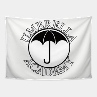 The Umbrella Academy with Text Tapestry