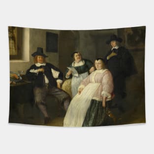 The De Goyer Family and the Painter by Adriaen van Ostade Tapestry