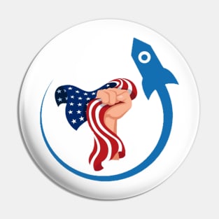 Launch America Pin