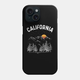 Vintage Retro California State Phone Case