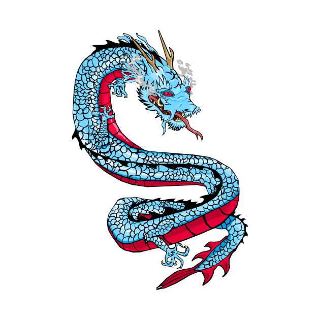 Winter Dragon by TGprophetdesigns