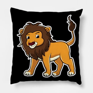 Lion Cartoon Pillow