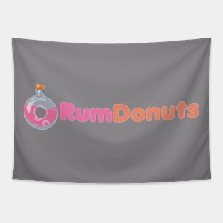 Rumdonuts Official Logo Tapestry