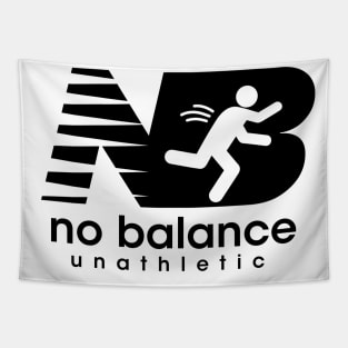 No Balance Funny Parody Tapestry