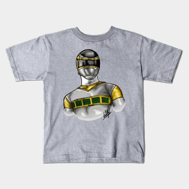 Power Rangers In Space Silver Ranger Silver Space Kids T Shirt Teepublic