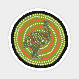 Awesome Aboriginal Dot Art Magnet