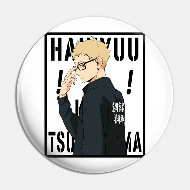 Haikyuu - Kei Tsukishima Pin by InalZ