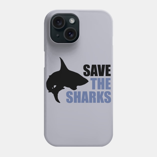 Save the Sharks save the fins Phone Case by bubbsnugg