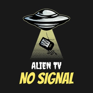 Alien TV No Signal T-Shirt