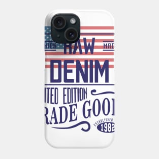 Raw Denim Limited edition Phone Case