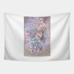 SNOW WHITE ROSE Tapestry