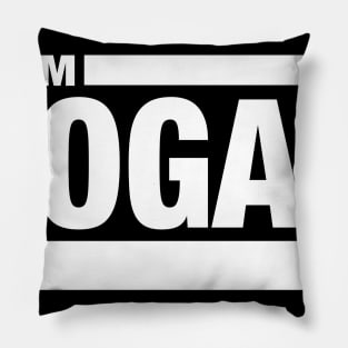 Team Jogan (white) Pillow