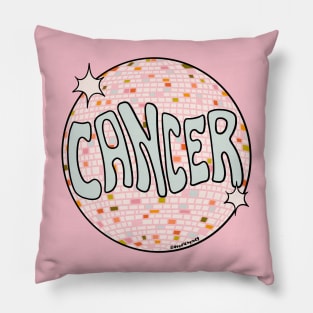 Cancer Disco Ball Pillow