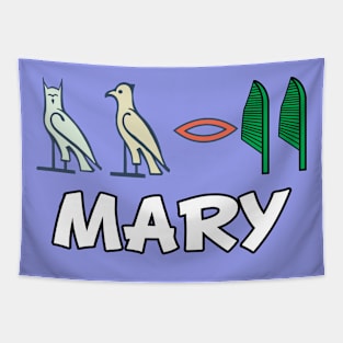 MARY-American names in hieroglyphic letters,  a Khartouch Tapestry