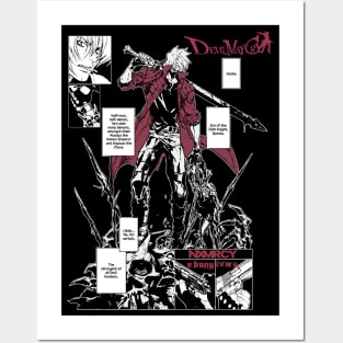  Da Bang Dmc Devil May Cry 5 Kat Vergil Sword Guns Spray 20X30  Inch Poster Print: Posters & Prints