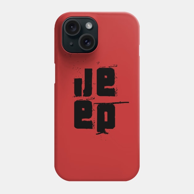 Muddy jeep Phone Case by Jhontee
