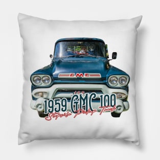 1959 GMC 100 Stepside Pickup Truck Pillow