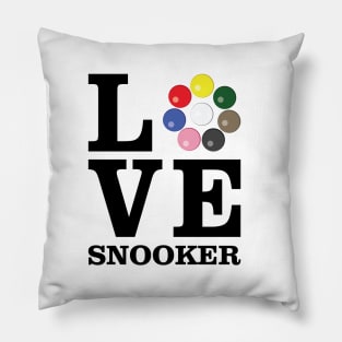 Love Snooker Pillow