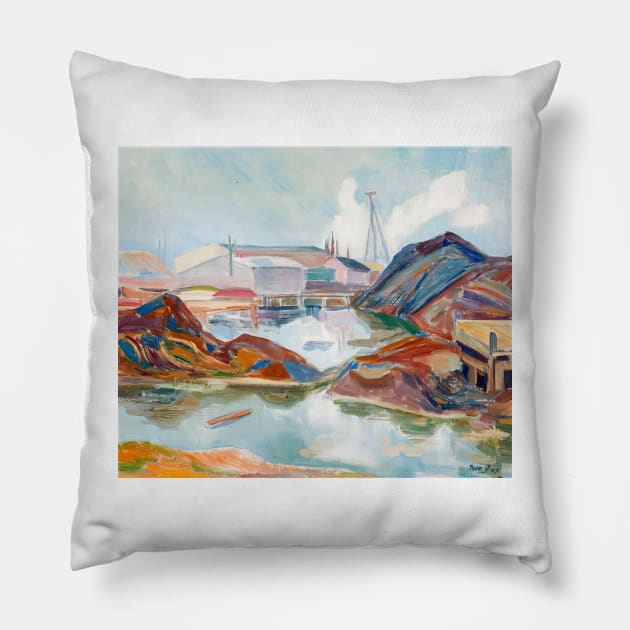 edisviken 1937 - tove jansson Pillow by Bequeat