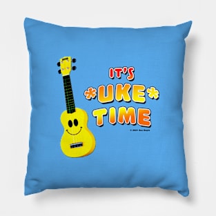 It's Uke Time Pillow