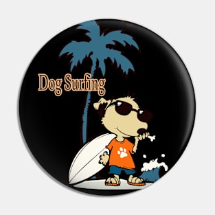 Dog surf 96008 Pin