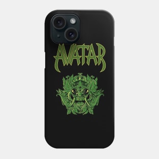 Avatar Head Phone Case