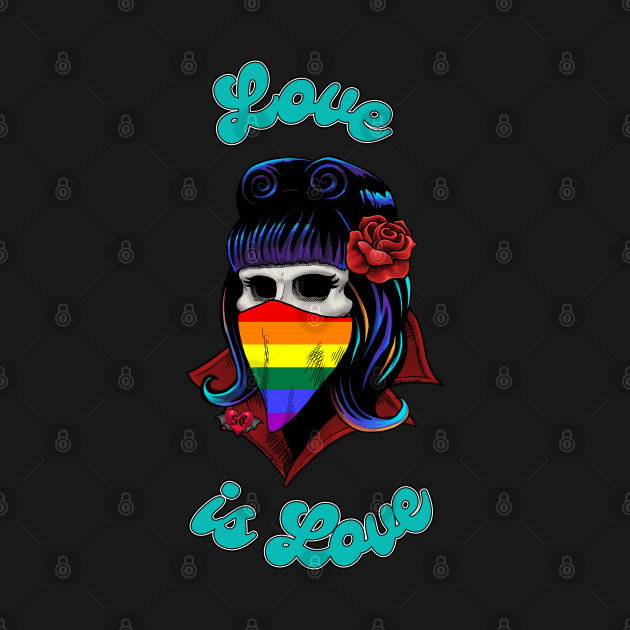 Gay Pride 2021 - Battie Love is Love by Banks Heist Co.