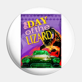 ‘The day of the lizard’ - B-movie type design Pin