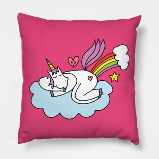 Unicorn Rainbow Fart Pillow