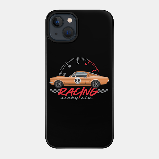 Racing-Emberglo - 1966 Fastback - Phone Case