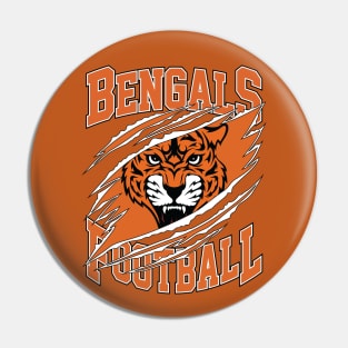 CCNT Bengals Football Pin