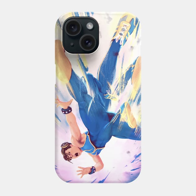 Chun Li Thousand Kicks ! Phone Case by HeyJay