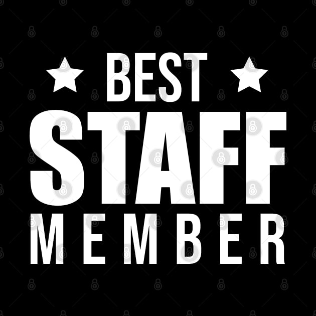 Member Personnel Team Security Crew Worker Staff by dr3shirts