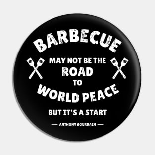 Anthony Bourdain Barbecue Wisdom Pin