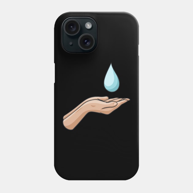 World Water Day Water Hand Phone Case by fromherotozero