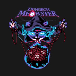 Dungeon Meowster - Funny RPG Cat Lover T-Shirt