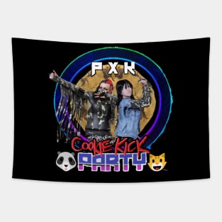 PANDAxKITTY ''COOKIE KICK PARTY'' Tapestry