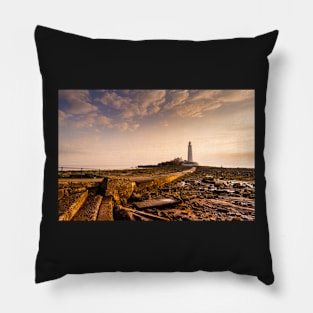 Causeway to St Mary's Lighthouse Pillow