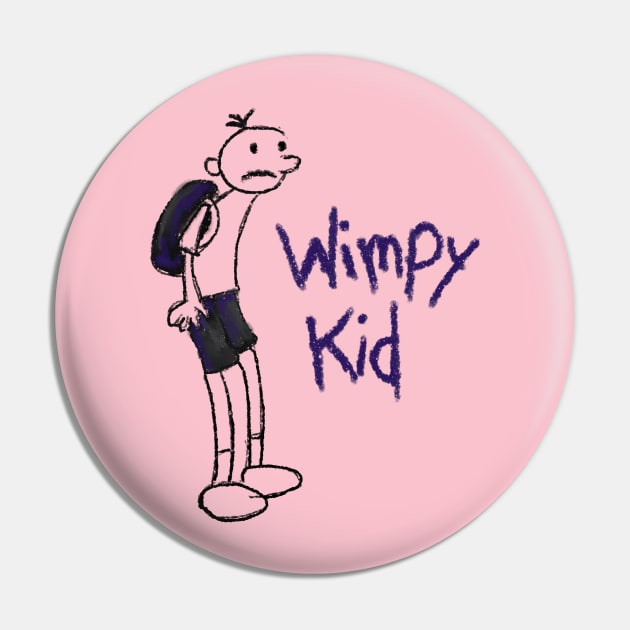 Wimpy kid Pin by Jubida Joba