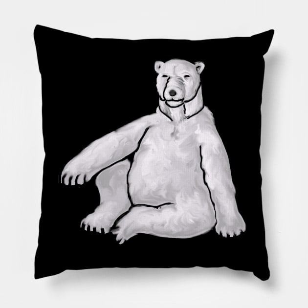 Polar Bear Pillow by Royal Ease
